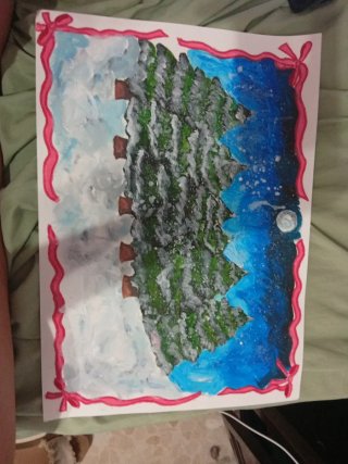 Pintura original hecha a mano