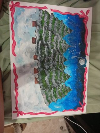 Pintura original hecha a mano