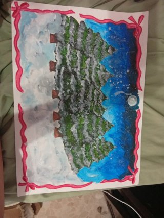 Pintura original hecha a mano