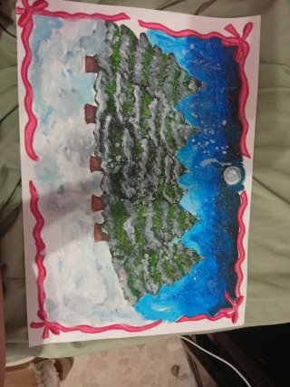 Pintura original hecha a mano
