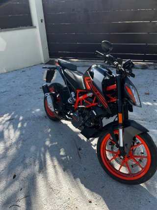 KTM Duke 125 Negra/Naranja