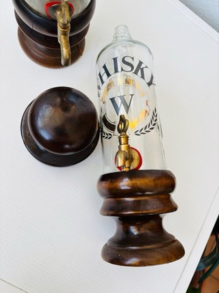 Dispensador Vintage Whisky +Regalo Licorera Cognac