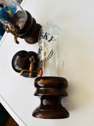 Dispensador Vintage Whisky +Regalo Licorera Cognac