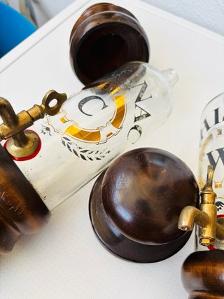 Dispensador Vintage Whisky +Regalo Licorera Cognac