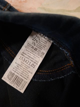 Jeans leggings cotone elasticizzato tg 50