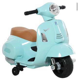 Moto eléctrica Vespa para niños 6V