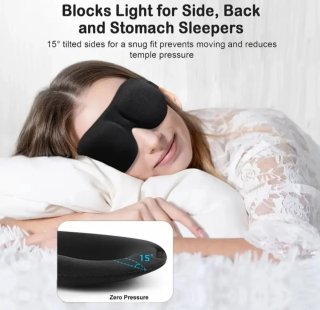 Antifaz Dormir 3D Bloqueo Total Luz