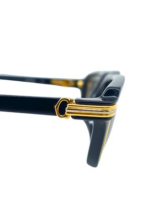 Cartier Vertigo Vintage Black Gold Occhiali Sole