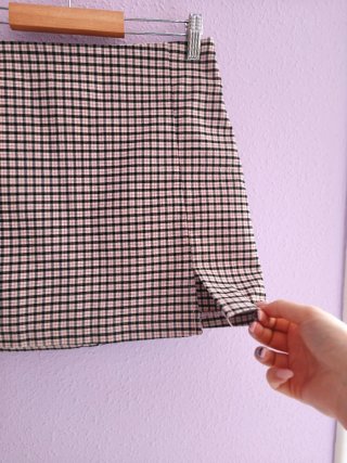 Falda cuadros Lefties Talla S
