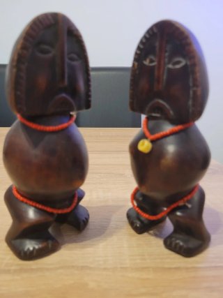 2 Statue Africane NKUMBA BITEKI