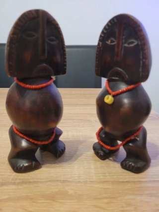 2 Statue Africane NKUMBA BITEKI