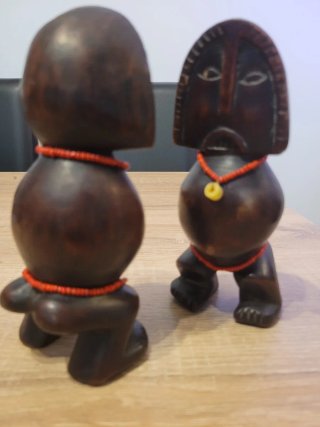 2 Statue Africane NKUMBA BITEKI