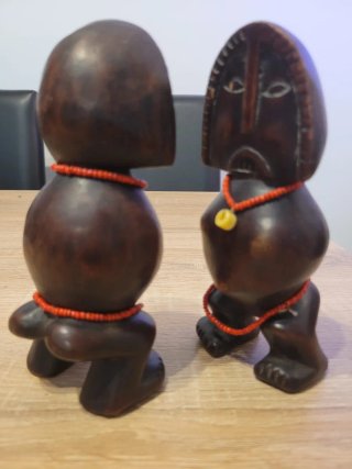 2 Statue Africane NKUMBA BITEKI