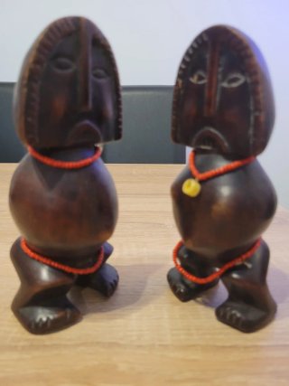 2 Statue Africane NKUMBA BITEKI