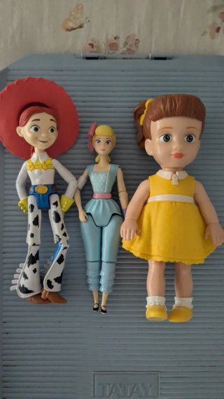 Muñecas Toy Story (Jessie, Bo Peep, Gabby)