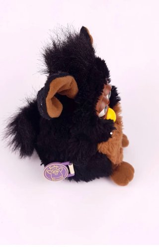 Furby ESPAÑOL Gorilla 1998 antiguo con etiqueta