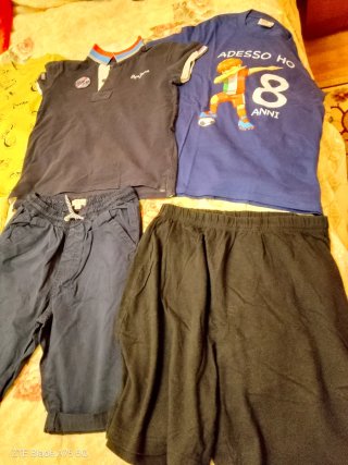 Lotto abbigliamento bambino