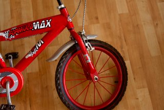 Bicicleta niño roja Formula Max