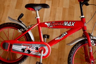 Bicicleta niño roja Formula Max