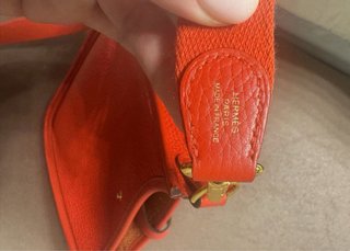 Hermes Evelyne mini roja