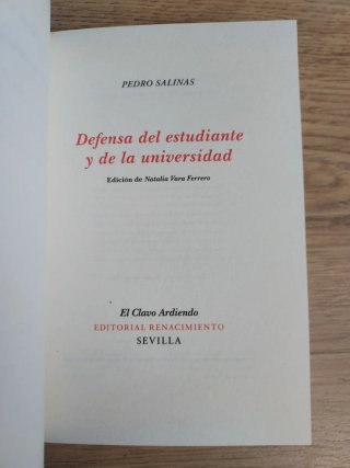 Defensa del estudiante y de la universidad