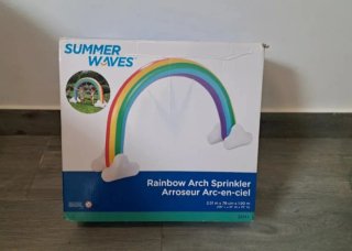 Aspersor Hinchable Arcoíris Summer Waves