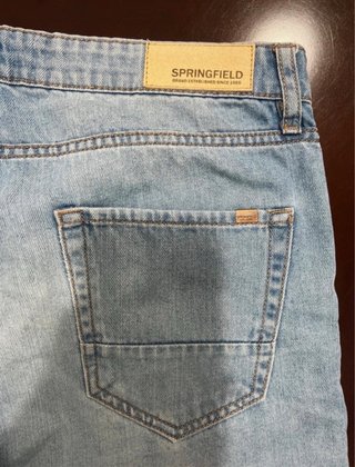 Pantalón corto vaquero Springfield hombre