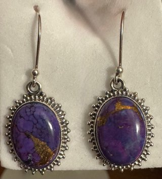 Pendientes Plata 925: Rubí, Esmeralda, Turquesa...