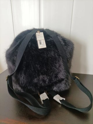 Bolso Barts Negro Pelo Convertible
