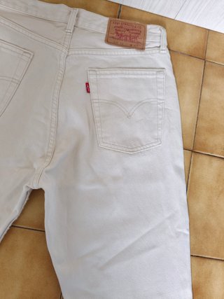 Jeans Levi's 534 Vintage Off-White W33 L32 Ecru