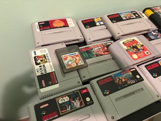 Lote Cartuchos Super Nintendo (SNES)