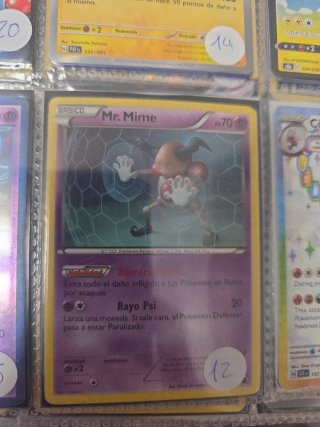 Carta Pokémon Mr. Mime 47/116