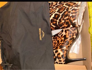 Botas de estampado animal