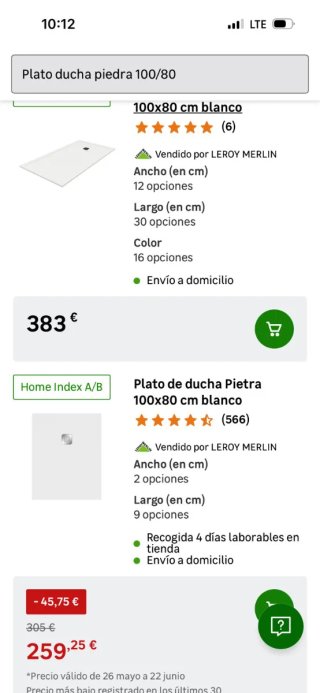 Mueble baño blanco + armario blanco + plato ducha