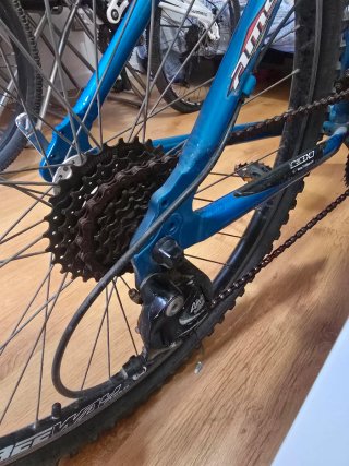 Bicicleta de Montaña Azul