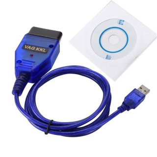 Cable Diagnóstico VAGCOM KKLUSB + CD