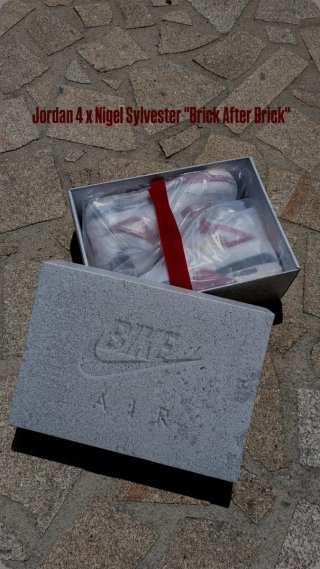 Jordan 4 x Nigel Sylvester Brick After Brick 42