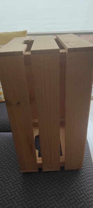 Caja de madera IKEA KNAGGLIG