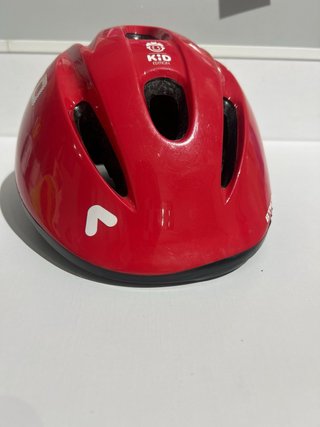 Casco Protector Infantil Rojo