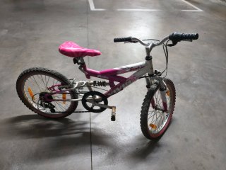 Bicicleta infantil VIVID Sparkle rosa