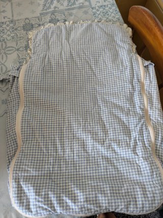Saco para capazo con conejitos