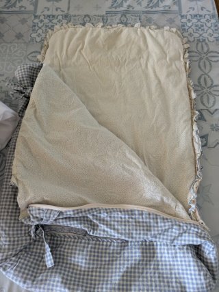 Saco para capazo con conejitos