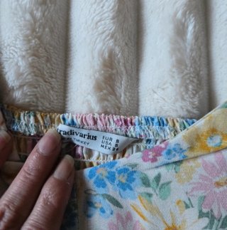 Top floral multicolor
