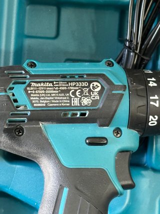 Makita HP333DSAX1 Taladro atornillador inalámbrico 12