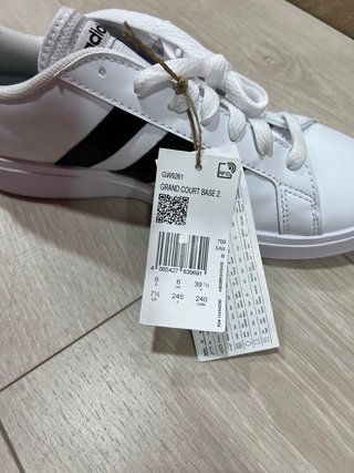 Adidas Grand Court Base 2.0 Talla 39 1/3 EU