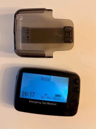 Receptor de mensajes emergencia Nedap