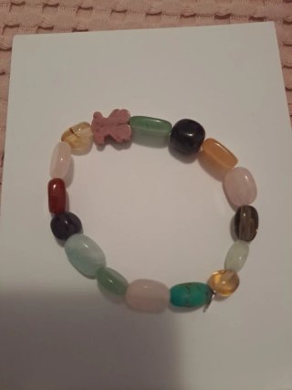 Pulsera Tous Piedras Naturales Multicolor