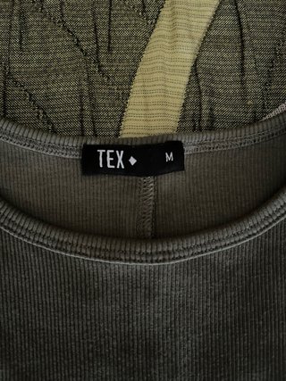 Vestido tubo verde militar Talla M