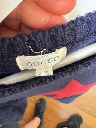 Jersey Gocco azul con estrella roja
