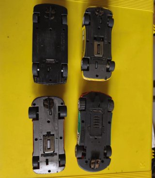 Desguace Lote 4 Coches Scalextric NINCO,exin,fly